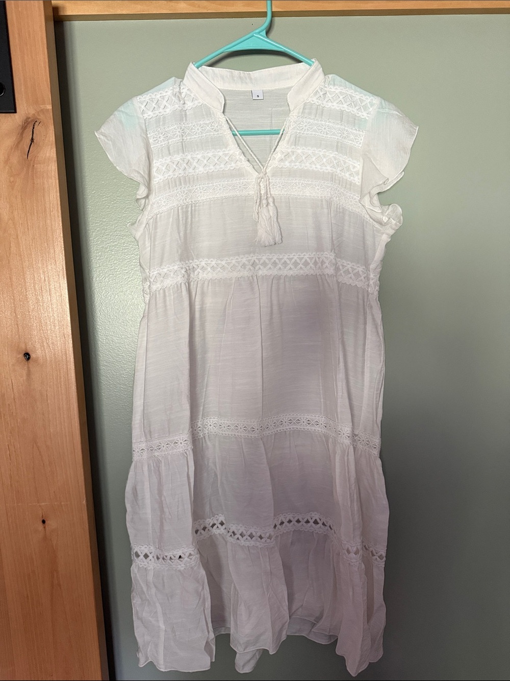 White dress